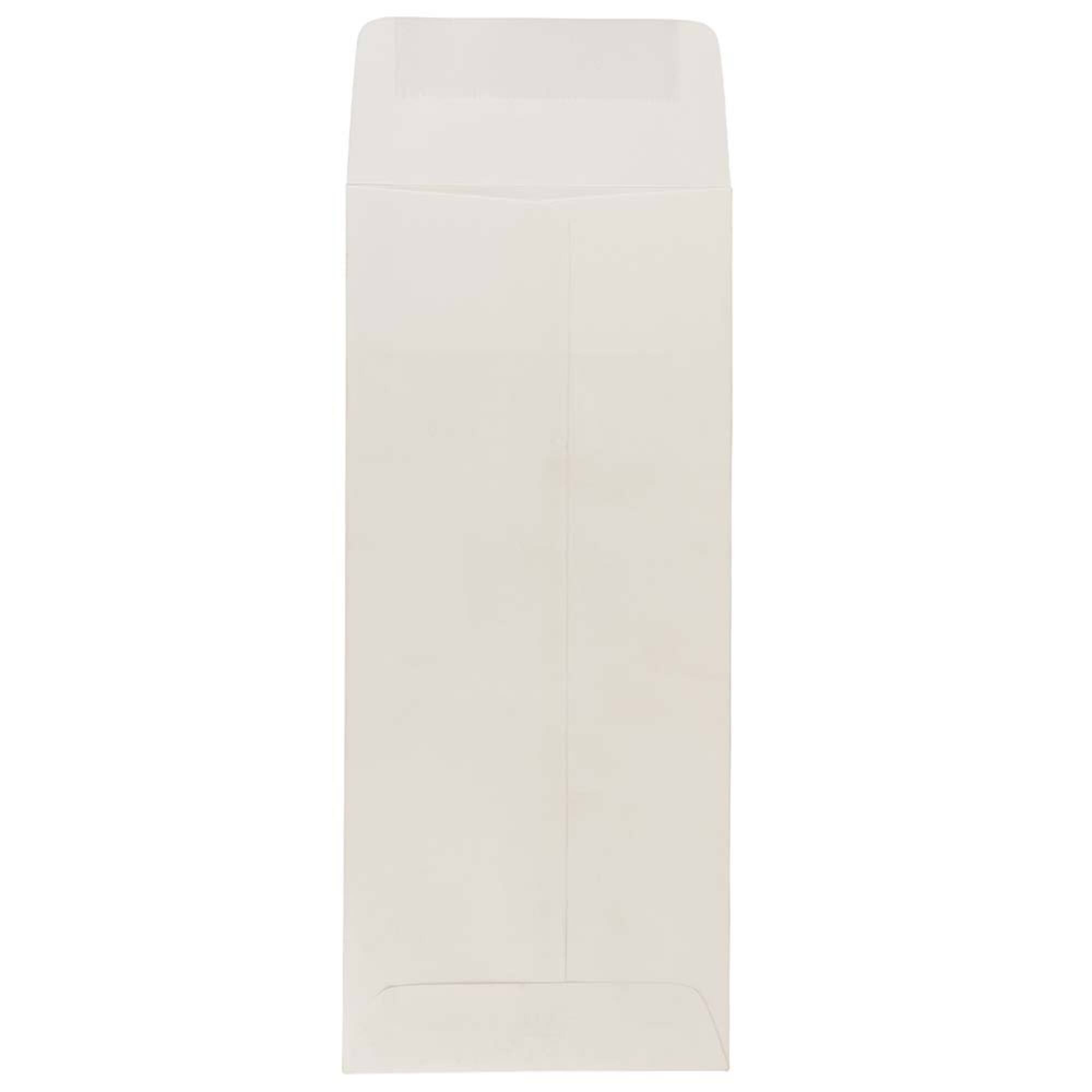 JAM Paper White #11 Policy Commercial Business Envelopes, 50ct.
